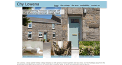 Desktop Screenshot of chylowenacornwall.com